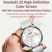 Montre connectée VALDUS 300 mAh avec surveillance du sommeil, connexion Bluetooth, étanche IP67, VL39 PRO pour femmes