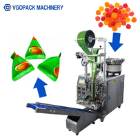 Machine d'emballage automatique à bande transporteuse pour bonbons gélifiés en sachet triangulaire, pour l'emballage de bonbons mous en sachet