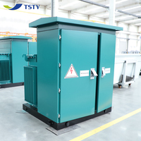 Equipo Eléctrico TSTY, Transformadores de Media y Alta Tensión, 10.5kV 1250kVA, Trifásicos, Montados en Plataforma
