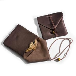 Bolsa de Embalaje para Joyería de Seda de Alta Calidad, Bolsa Minimalista para Joyería, Venta al por Mayor - Product Image 4