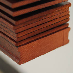 ज़िशाइन मोटर नियंत्रण लकड़ी के पर्दे बेसावुड वेनिटियन अंधा लिविंग रूम के अध्ययन के लिए अनुकूलित - Product Image 5