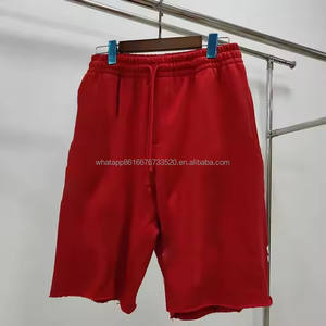 Di alta qualità dei pesi massimi 100% cotone stampa a sbuffo <span class=keywords><strong>Streetwear</strong></span> marca <span class=keywords><strong>pantaloncini</strong></span> Casual pantaloni della tuta da uomo Denimes Shorts per uomo - Product Image 2