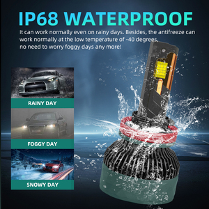 Sfida V30 150 Wát 6000K High Power <span class=keywords><strong>LED</strong></span> Đèn Pha tùy chỉnh bao bì hộp H4 Hb3 9005 xe ánh sáng bóng đèn - Product Image 2