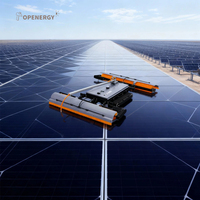 Robot de nettoyage de panneau solaire semi-automatique machine à panneau solaire robot de nettoyage de panneau solaire humide et sec en vente