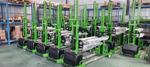 WELIFTRICH Hot Sale 0.5ton 500kg 1300mm Lead Acid Battery Semi Electric Self-loading Stacker - Product Image 2