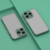 Nouvelle Mode Mat PC Mobile Couverture Couleur TPU Téléphone Cas Antichoc Téléphone étui pour iphone 16 15 14 13 12 11 17 Pro Max Plus