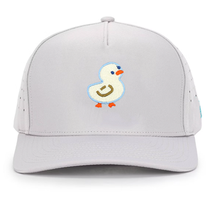 Venta al por mayor de sombreros de golf perforados de 5 paneles personalizados, Gorras impermeables de poliéster con logotipo personalizado, Parche de goma, gorras de béisbol de Hip Hop - Product Image 1