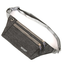 À la mode respirant étanche taille pochette sac multifonctionnel Sports de plein air taille sac pour hommes et femmes Style de voyage
