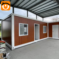 Maison modulaire détachable de 20 pieds maison modulaire de secours préfabriqué Sauvetage d'urgence Maison mobile en conteneur