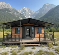 Maison conteneur modulaire pliable respirante avec épaisseur standard/épaissie pour l'hébergement en dortoir et l'utilisation comme maison conteneur