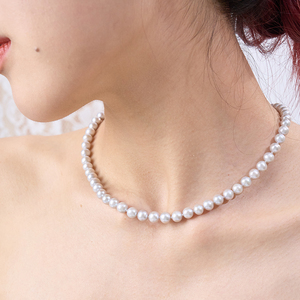 Thời Trang Handmade Tự Nhiên Baroque Ngọc Trai Phụ Nữ Thanh Lịch Trang Sức Cho Đảng Trang Phục Ngọc Trai Tinh Khiết Vòng Cổ - Product Image 3