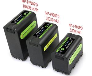 NPF550 NPF570 NPF970 NP F550 F570 F330 NP F970 F770 F960 Batería DE LA CÁMARA 2400mAh para baterías TR516 TR716 TR818 de Mah - Product Image 6