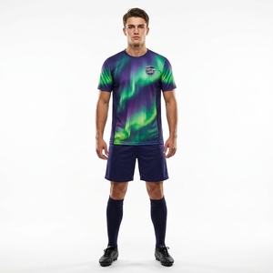 Camisetas de Fútbol de Club 2026, Unisex, Color Personalizado, Diseño de Equipo, Sublimadas, Sin Mangas, 100% Poliéster, Absorben la Humedad - Product Image 1