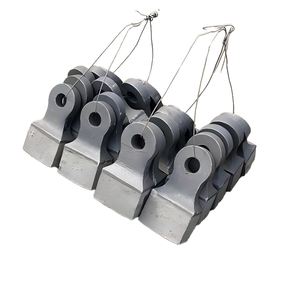 Pièces de rechange pour concasseur à marteaux en alliage à haute teneur en chrome, prix d'usine, meilleure résistance à l'usure, largement utilisées dans l'exploitation minière du charbon, moulage de marque TX - Product Image 2