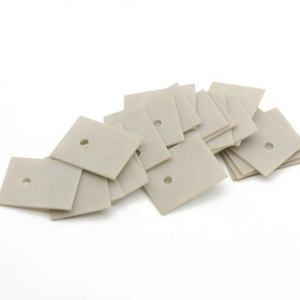 Kualitas Tinggi 180W/M.K Kinerja Termal Lembaran Keramik Alumunium Nitrida Penyerap Panas Aln Piring Keramik - Product Image 5