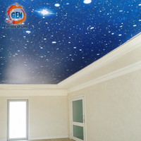 Plafond tendu 3D Galaxy FOXYGEN abordable et durable pour la maison