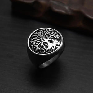 Fashion Jewelry <b>Ring</b> For Women <b>Fine</b> Jewelry <b>Ring</b> Stainless Steel Jewelry <b>Ring</b> Gold Plated Jewelry Engagement <b>Ring</b> Tree of Life - Product Image 3