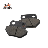 SNOR Bantalan Rem Depan Sepeda Motor Set 2 Buah untuk Sepeda Listrik Cina 50-150cc E-skuter Moped ATV Sepeda Motor Trail