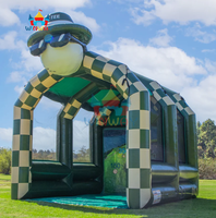 Jeu de golf gonflable commercial PAR-TEE – Matériau PVC écologique – Jeu interactif de cible pour enfants pour fêtes et événements extérieurs