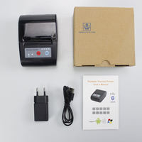Mini Impresora Térmica de Recibos P58E de 58 mm, Compatible con Bluetooth, Android y Windows, Impresora Térmica Directa USB para ESC/POS/Recibos