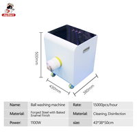 Laveuse-essoreuse entièrement automatique électrique 110V 220V en acier inoxydable pour le nettoyage des piscines à balles et le lavage à sec Ocean