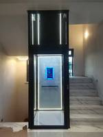 Automatischer Innen-/Außen-Heimaufzug für 2-4 Etagen, Einfach zu Installierender Günstiger Kleiner Hauslift im Großhandel