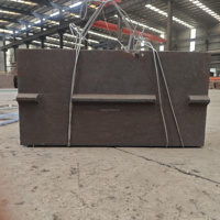 Broyeur pièces concasseur à percussion pièces de rechange pointe de Rotor plaque d'usure supérieure plaque de revêtement d'impact pour concasseur