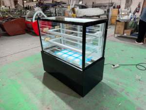 Petit comptoir réfrigéré Mini refroidisseur de gâteau au chocolat comptoir présentoir de <span class=keywords><strong>table</strong></span> réfrigérateur présentoir refroidisseur congélateur - Product Image 4