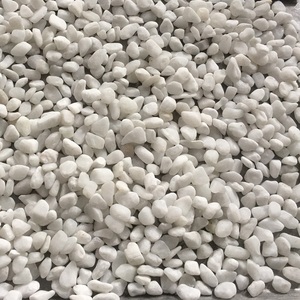 Cobble <b>stone</b> white color pebble <b>stone</b> for epoxy flooring paver - Product Image 1