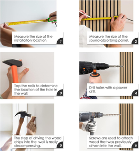 Panneaux acoustiques modernes Kasaro, best-sellers, insonorisés, en bois massif, Akupanel, à lattes, pour usage en bureau, décoration intérieure, mur - Product Image 6