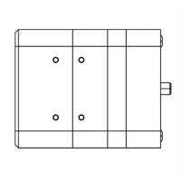 Module de caméra thermique UFC 384x288 640x512 avec sortie CVBS, zoom numérique et mesure de température pour caméra de cardan UAV
