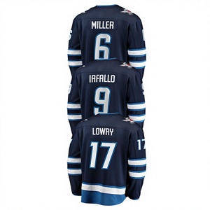 เสื้อฮอกกี้น้ำแข็งทีมพิตส์เบิร์ก เพนกวินส์ ปี 2024 ปักลาย แห้งเร็ว ผลิตจากโพลีเอสเตอร์ 100% ชุดกีฬาพร้อมโลโก้ # 87 ซิดนีย์ # 71 มัลคิน # 66 # 58 - Product Image 2