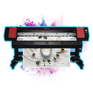 Zoomjet alta calidad 1,6 M 5 pies I3200 cabezal de impresión de gran formato Eco solvente impresora para impresión de lona