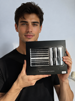 Kit de cils en grappe DIY personnalisables en gros, 80D préfabriqués, volume 9-16mm, faux cils en vison de longueurs mixtes