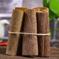 Écorce de Cassia Entière et Épaisse avec Peau Extérieure et Poudre de Cannelle Moulu, Matière Première Épicée pour la Transformation Alimentaire, Approvisionnement en Grande Quantité