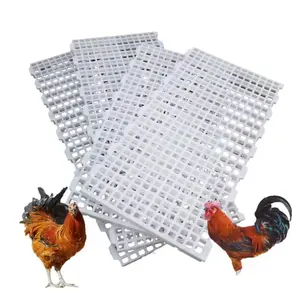 GREAT FARM New PP Plastic poultry floor plastic floor grating for poultry house grid flooring poultry plastic slats for Farms