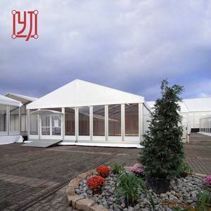 Grandes tentes de mariage blanches de luxe pour l'extérieur, capacité 300 à 500 personnes, tentes commerciales de grande taille pour événements en plein air, Guangzhou - Product Image 3