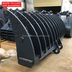 Râteaux anti-racines pour le nettoyage de la construction agricole avec différents types pour Komatsu PC200 pour excavatrices de 18 à 27 tonnes - Product Image 3