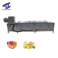 Machine de pasteurisation commerciale de gelée de jus de nourriture en sac de pasteurisateur de paquet de poche de bain d'immersion dans l'eau