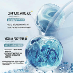 Nettoyant Visage Moussant Quotidien Hydratant, Blanchissant, Nettoyant en Profondeur, Anti-Acné, aux Acides Aminés, Marque Privée - Product Image 4