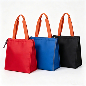 <b>Custom</b> Promotion Lunch Bag Portable <b>Insulated</b> Large Capacity Lunch <b>Box</b> Tote Soft Cooler Cooling Tote for Adult Men Women Reusaby - Product Image 1