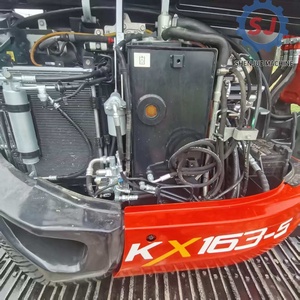 Mini-excavatrice hydraulique sur chenilles d'occasion de 6 tonnes, importée du Japon, modèle KX163/KX165/KX165-5 U40, conforme EPA, en vente - Product Image 6