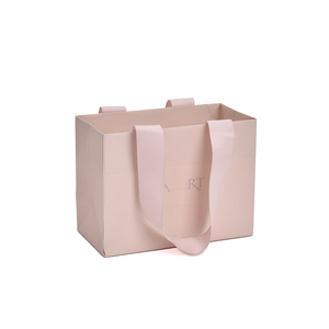 OEM Custom Logo Luxury Kraft Paper Gift Bag with Handle Boutique Shopping Eco-Friendly Packaging Bag for Jewelry Wholesale - Product Image 3