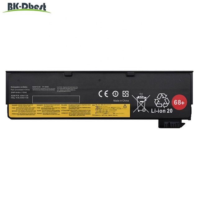 Supply Rechargeable 48W 10.8V X240 68+ 45N1136 Laptop Battery for Lenovo X240 X240S W550 T460 T460P L470 T440S T450 45N1126