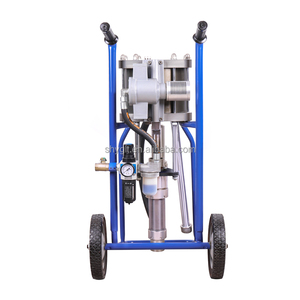 เครื่องพ่นสีแบบลมอัดไร้อากาศ GP2569-2 สำหรับงานอุตสาหกรรม ได้รับการรับรองมาตรฐาน CE ความจุถ้วย 18.8 ลิตร/นาที อัตราส่วนแรงดัน <span class=keywords><strong>69</strong></span>:1 สำหรับพ่นสี - Product Image 4