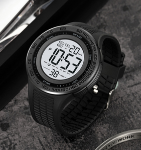 Montre numérique de sport SKMEI 2155, 5 options de couleur, grand cadran de 47 mm, étanche 30 m, double heure, chronographe, alarme - Product Image 2