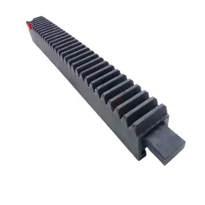 Professional M1 M2 M3 M4 M5 M6 M7 M8 Curved spur rack and pinion gear for robot