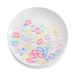 Chaîne de lunettes en acrylique rose bonbon, sangle de masque légère, chaîne de protection faciale, collection Printemps 2022, origine Yiwu AC1648 - Product Image 3