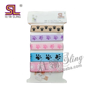 Высококачественные фабричные ленты с принтом в виде черной собачьей лапы - Product Image 3