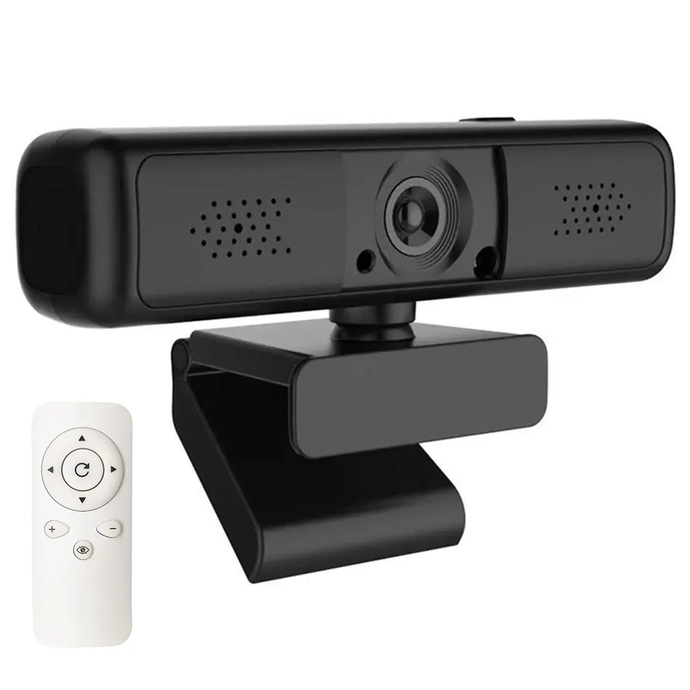 2K 30FPS USB Video Live Streaming rotazione gratuita AF PC Webcam 4mp Full HD messa a fuoco automatica con cancellazione del rumore doppio microfono